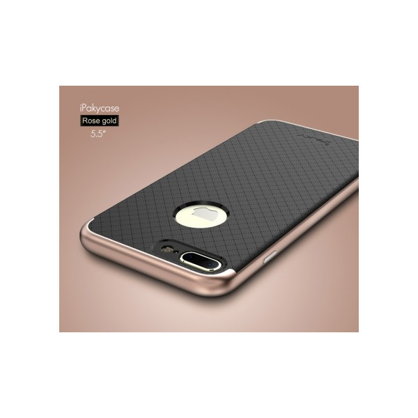 

iPaky TPU+PC для Apple iPhone 7 plus / 8 plus (5.5") (Черный / Rose Gold) (53105)