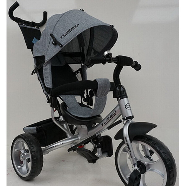 

Детский велосипед-каталка Turbo Trike Len M 3113-19L Grey (M 3113)