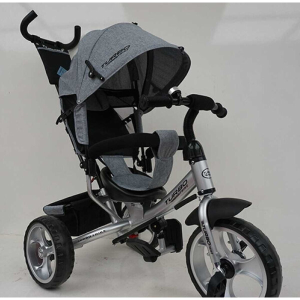 

Детский велосипед-каталка M 3113-19L серый TURBOTRIKE