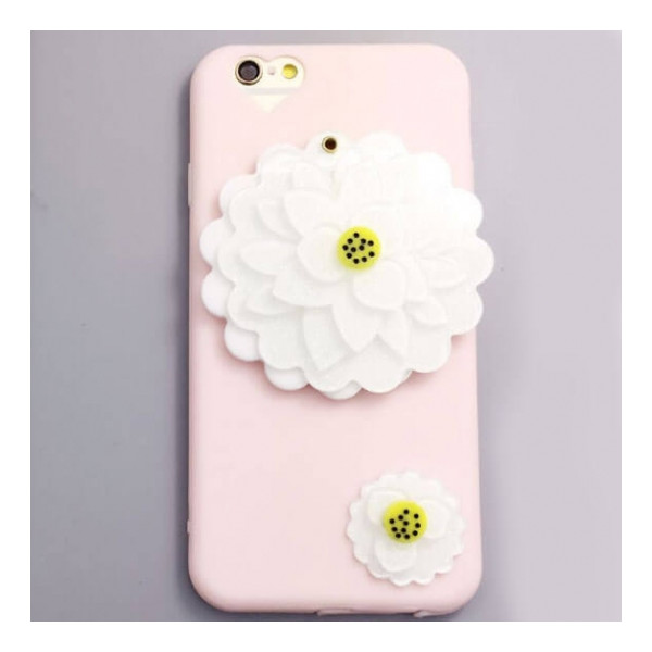 

TPU с зеркалом "Beauty flower" для Apple iPhone 6/6s (4.7") (Белый) (53750)