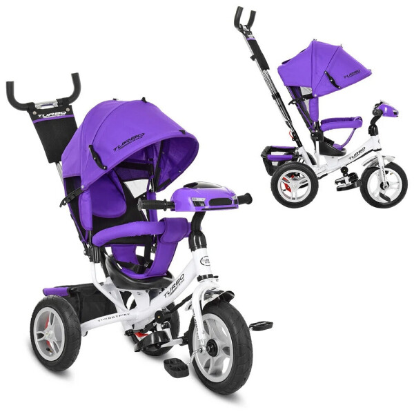 

детский велосипед-каталка M 3115-8HA фиолетовый TURBOTRIKE