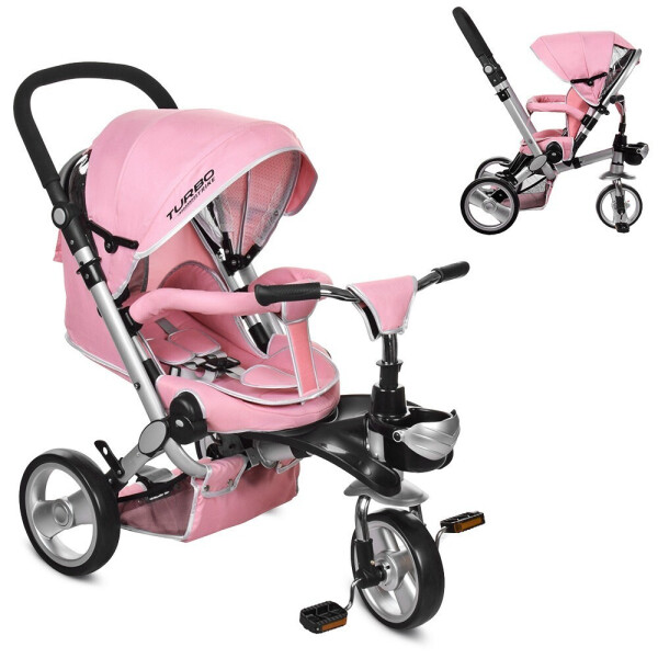 

детский велосипед-каталка TURBOTRIKE M AL3645-10 Розовый