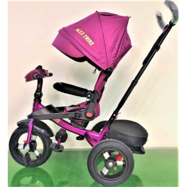 

Детский велосипед-каталка Alex Trike с пультом и усиленной рамой 6088 Purple (6088)