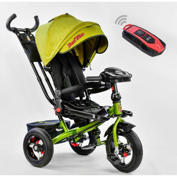 

Велосипед 6088 F - 3110 Best Trike (1) ПОВОРОТНОЕ СИДЕНИЕ, СКЛАДНОЙ РУЛЬ, РУC. ОЗВУЧИВАНИЕ, НАДУВНЫЕ КОЛЕСА, ПУЛЬТ (ЗВУК, СВЕТ)