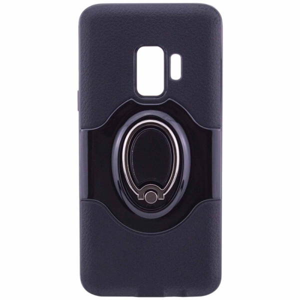 

TPU+PC Deen Feather с креплением под магнитный держатель для Samsung Galaxy S9 (Черный) (547491)