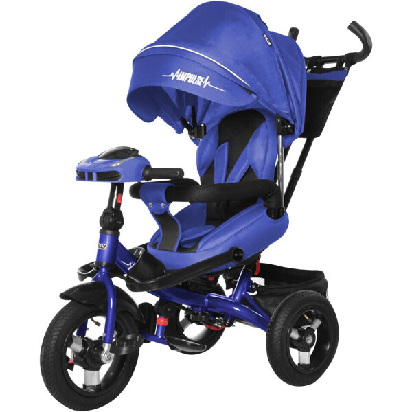 

детский велосипед-каталка Tilly Impulse с пультом и усиленной рамой Blue (T-386)