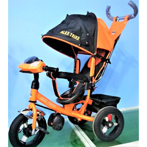 

детский велосипед-каталка Alex Trike с ключом зажигания 6588 Orange (6588)