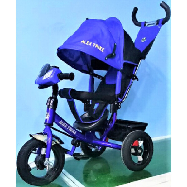 

детский велосипед-каталка Alex Trike с ключом зажигания 6588 Blue (6588)