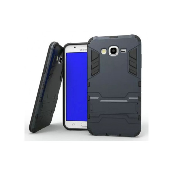 

-подставка ударопрочный Transformer для Samsung J700H Galaxy J7 с мощной защитой корпуса (Серый / Metal slate) (54800)