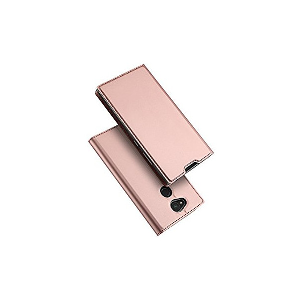 

-книжка Dux Ducis с карманом для визиток для Sony Xperia XA2 (Rose Gold) (560971)