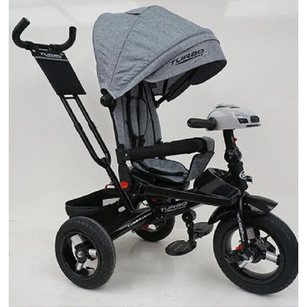 

детский велосипед-каталка М 5448HA-19L серый TURBOTRIKE