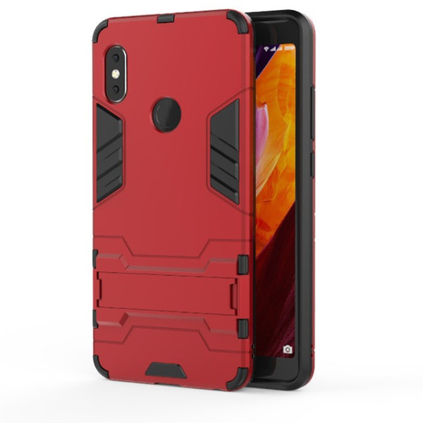 

Чехол-подставка ударопрочный Transformer для Xiaomi Redmi Note 5 Pro / Note 5 (DC) с защитой корпуса (Красный / Dante Red) (574529)
