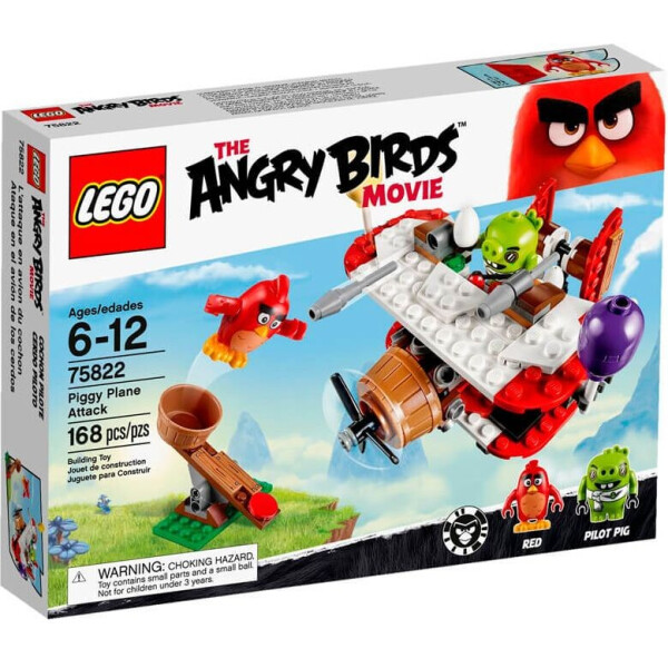 

LEGO Angry Birds Самолетная атака свинок (75822)