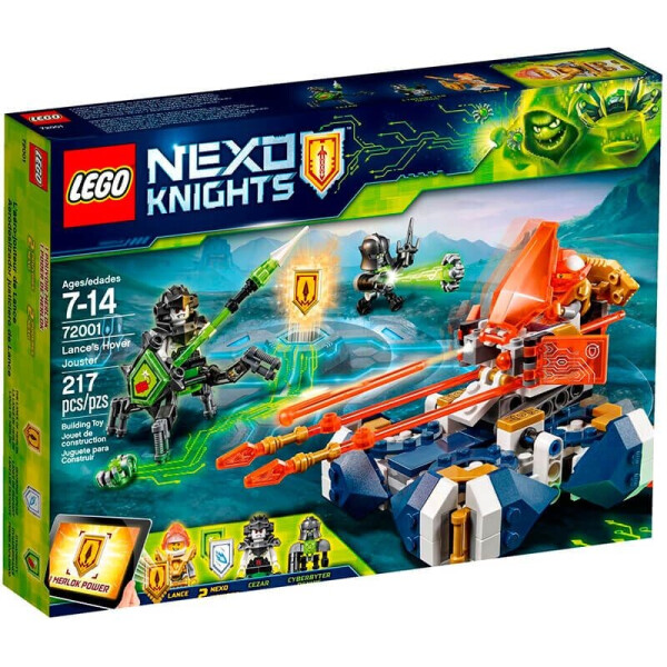 

LEGO NEXO KNIGHTS Подъемная боемашина Ланса (72001)