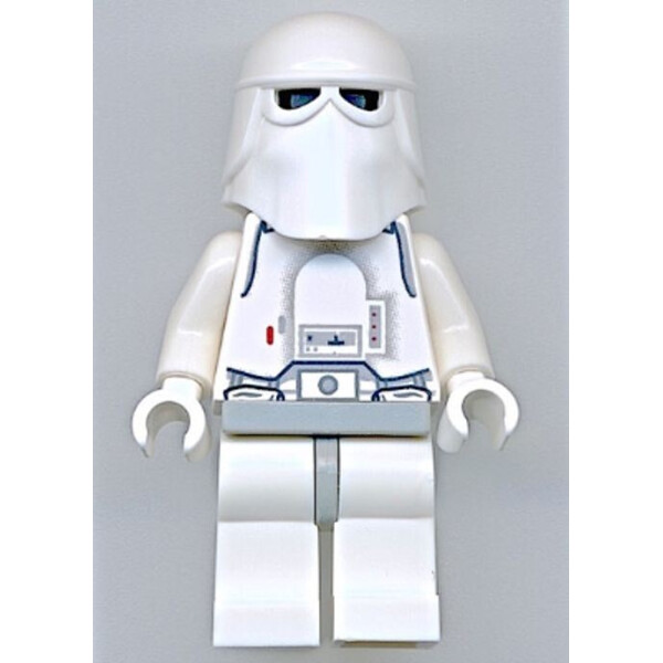 

LEGO Star Wars nowtrooper, Light Gray Hips, White Hands (sw0101)