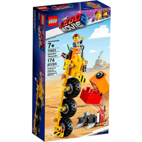 

The LEGO® Movie Трехколёсный велосипед Эммета (70823)