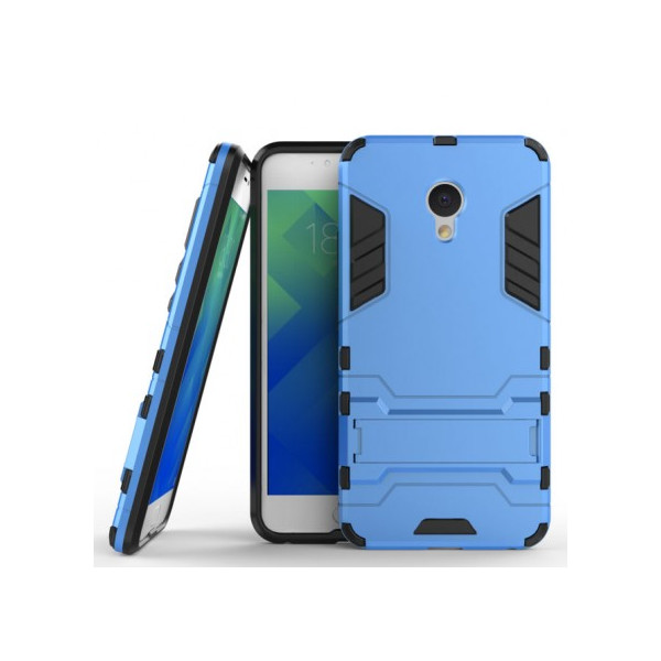 

-подставка ударопрочный Transformer для Meizu M5 с мощной защитой корпуса (Синий / Navy) (57585)