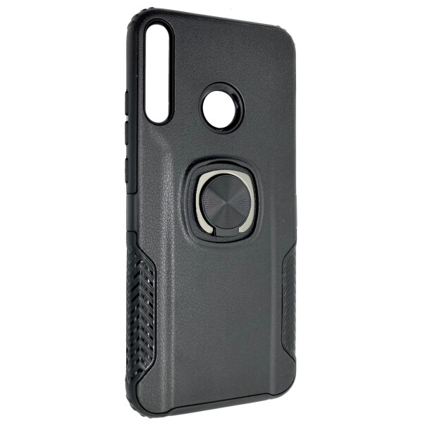 

Чехол-накладка DK Silicone Armor Shield для Huawei P40 Lite E (black)