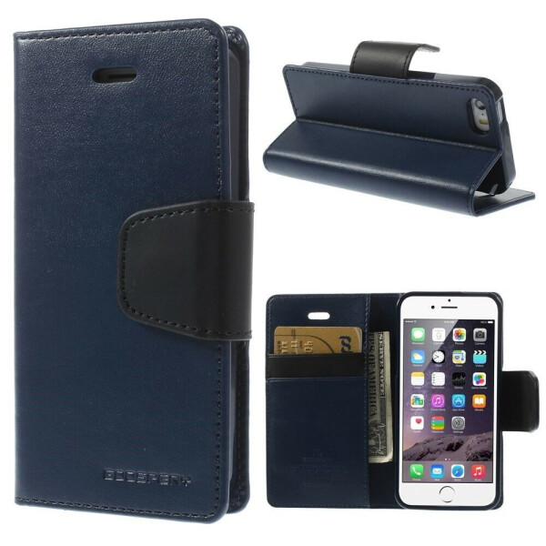 

Чехол MERCURY Sonata Diary для iPhone 5/5s/SE - Dark Blue