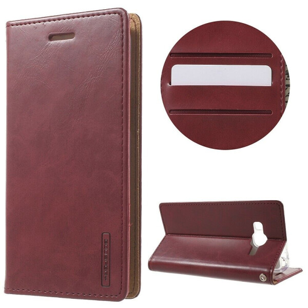 

Чехол MERCURY Classic Flip для Samsung Galaxy J3 2016 (J320) - Wine Red