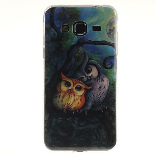 

Силиконовый чехол Deexe Life Style для Samsung Galaxy J3 2016 (J320) - Lovely Owls