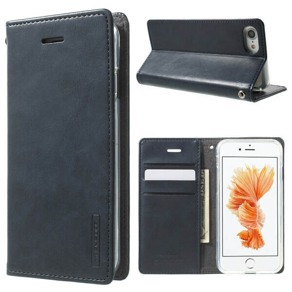 

Чехол MERCURY Classic Flip для iPhone 7 / iPhone 8 - Dark Blue