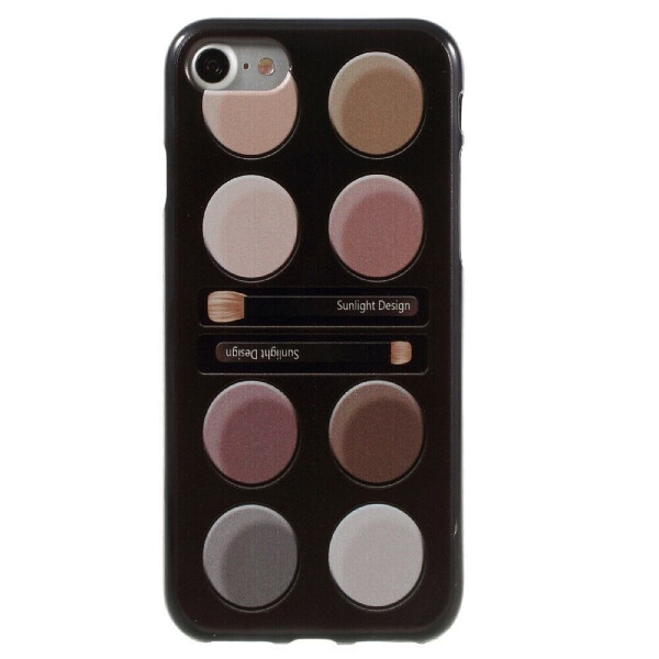 

Силиконовый чехол Deexe Black Style для iPhone 7 / iPhone 8 - Eye Shadow Box