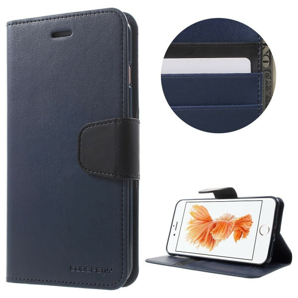 

Чехол MERCURY Sonata Diary для iPhone 7 Plus / iPhone 8 Plus - Dark Blue