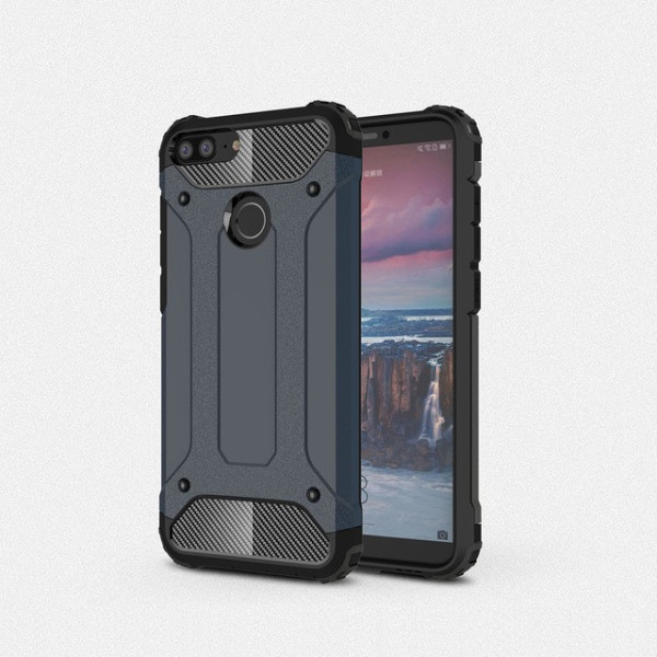 

бронированный противоударный TPU+PC Immortal для Huawei Honor 9 Lite (Металл / Gun Metal) (583970)