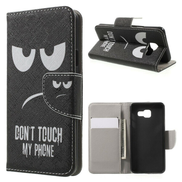 

Чехол Deexe Color Wallet для Samsung Galaxy A3 2016 (A310) - Don't Touch My Phone