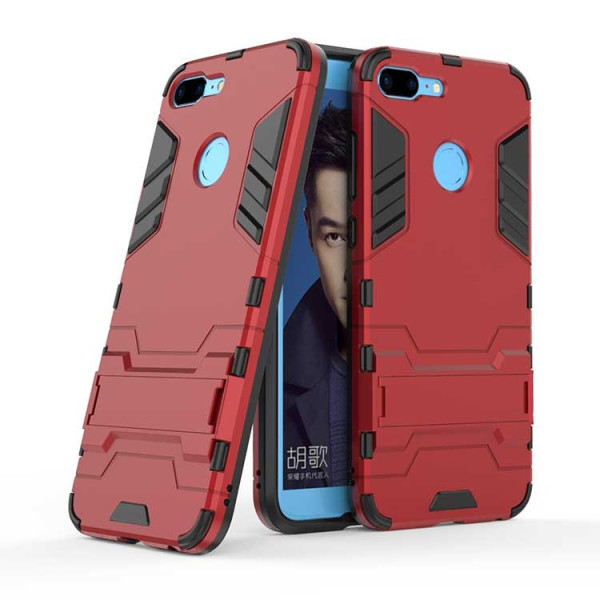 

-подставка ударопрочный Transformer для Huawei Honor 9 Lite с мощной защитой корпуса (Красный / Dante Red) (584010)