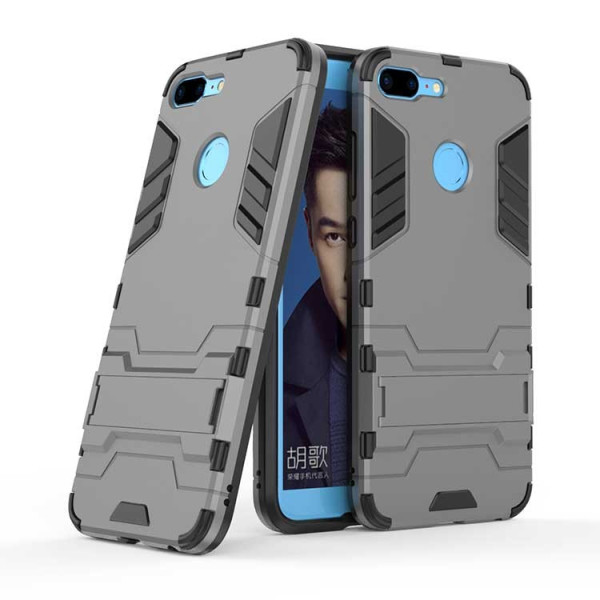 

-подставка ударопрочный Transformer для Huawei Honor 9 Lite с мощной защитой корпуса (Серый / Metal slate) (584013)
