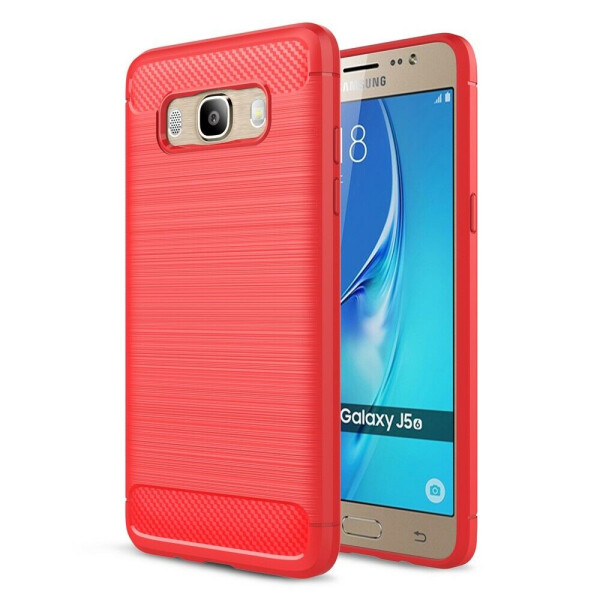 

Защитный чехол UniCase Carbon для Samsung Galaxy J5 2016 (J510) - Red