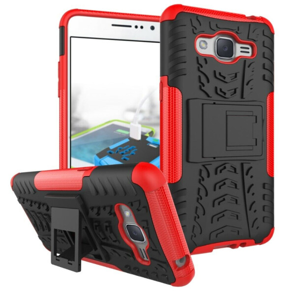 

Защитный чехол UniCase Hybrid X для Samsung Galaxy J2 Prime - Red
