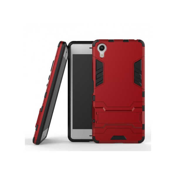 

-подставка ударопрочный Transformer для Sony Xperia XA / XA Dual с мощной защитой корпуса (Красный / Dante Red) (58537)