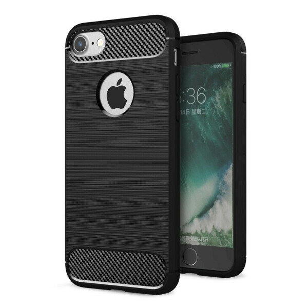 

Защитный чехол UniCase Carbon для iPhone 7 - Black
