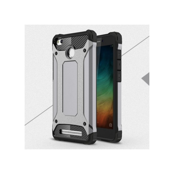 

бронированный противоударный TPU+PC Immortal для Xiaomi Redmi 3 Pro / Redmi 3s (Серый / Metal slate) (58595)