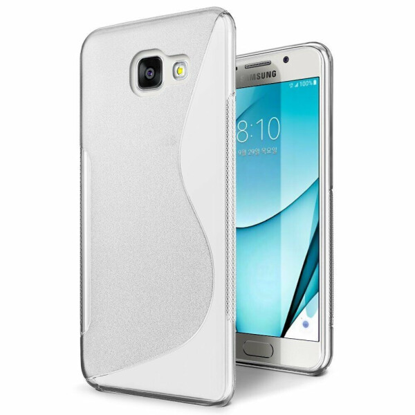 

Силиконовый чехол Deexe S Line для Samsung Galaxy A3 2017 (A320) - Transparent