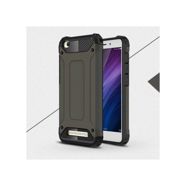 

Чехол бронированный противоударный TPU+PC Immortal для Xiaomi Redmi 4a (Металл / Gun Metal) (58610)