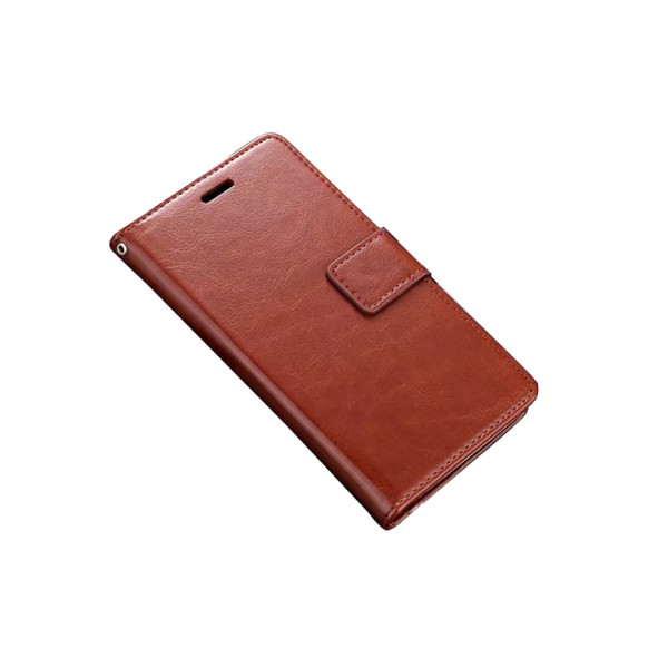 

Чехол кожаный книжка с визитницей для Meizu 15 (Коричневый) (586871)