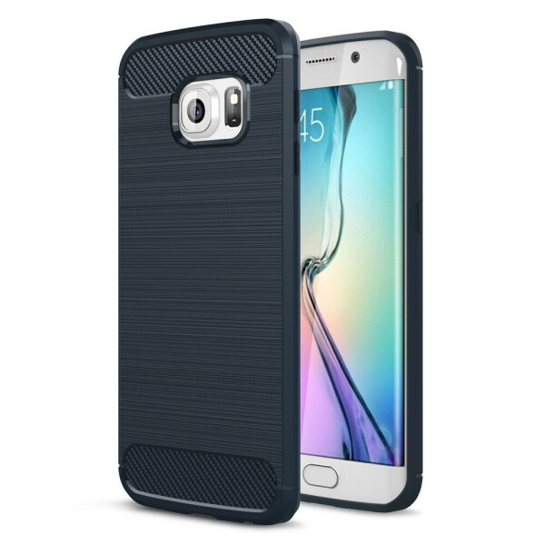 

Защитный чехол UniCase Carbon для Samsung Galaxy S6 edge (G925) - Dark Blue