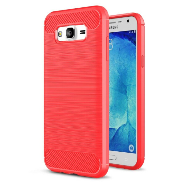 

Защитный чехол UniCase Carbon для Samsung Galaxy J5 (J500) - Red