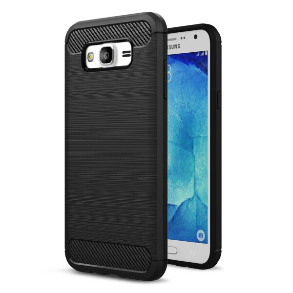 

Защитный чехол UniCase Carbon для Samsung Galaxy J7 (J700) / J7 Neo (J701) - Black