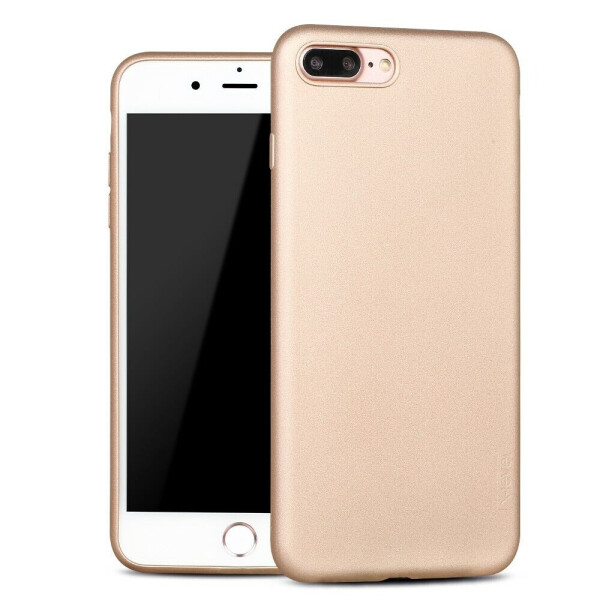 

Силиконовый (TPU) чехол X-LEVEL Matte для iPhone 7 Plus / iPhone 8 Plus - Gold