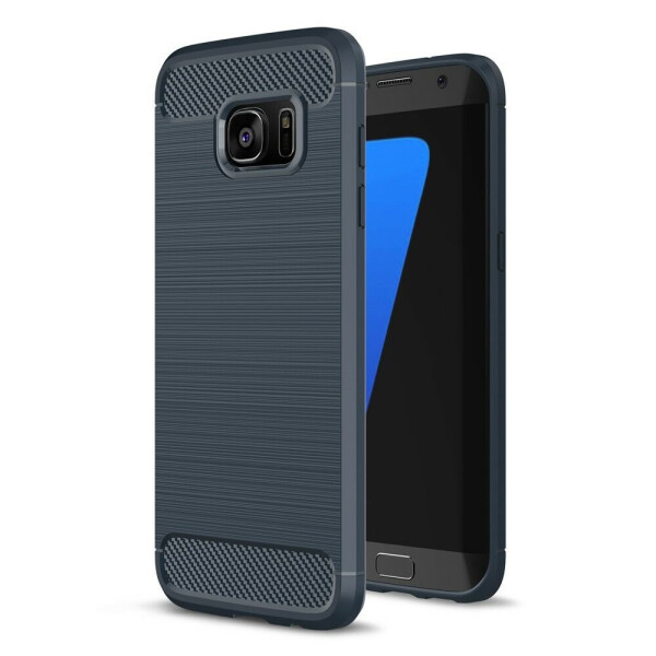 

Защитный чехол UniCase Carbon для Samsung Galaxy S7 edge (G935) - Dark Blue