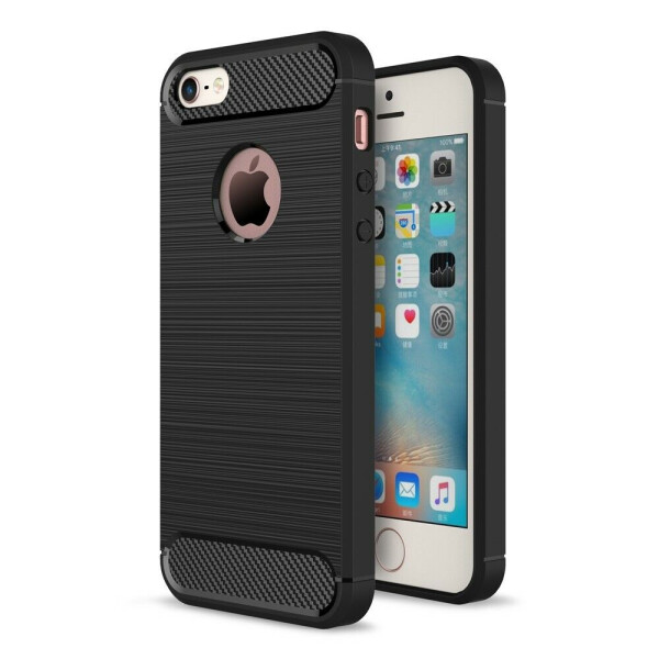 

Защитный чехол UniCase Carbon для iPhone 5/5s/SE - Black