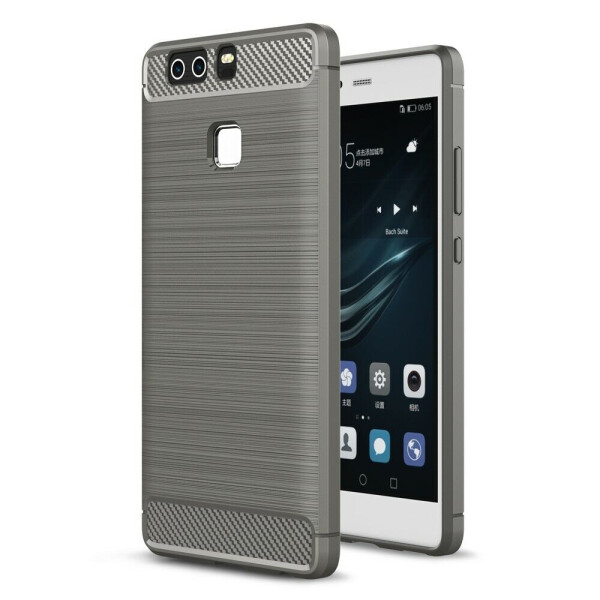

Защитный чехол UniCase Carbon для Huawei P9 - Gray
