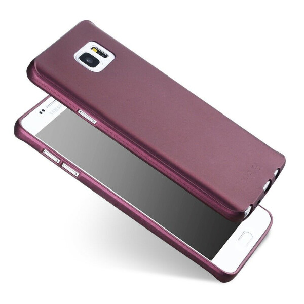 

Силиконовый (TPU) чехол X-LEVEL Matte для Samsung Galaxy Note 5 - Wine Red