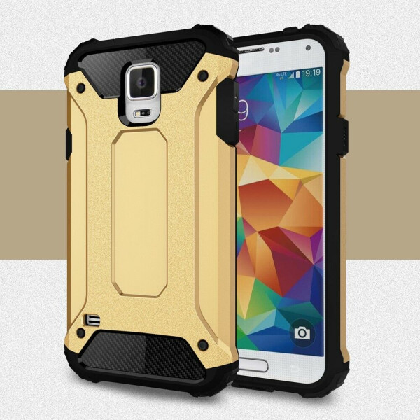 

Защитный чехол UniCase Rugged Guard для Samsung Galaxy S5 (G900) - Gold