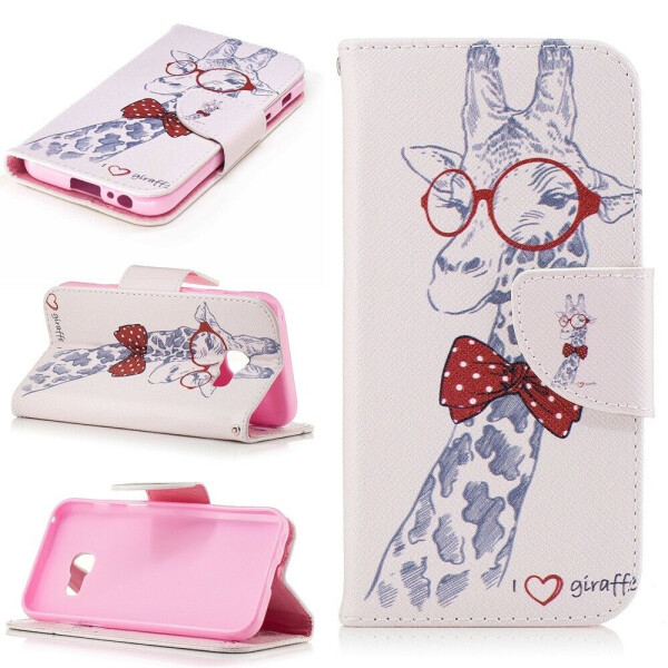 

Чехол-книжка UniCase Life Style для Samsung Galaxy A3 2017 (A320) - Giraffe Pattern